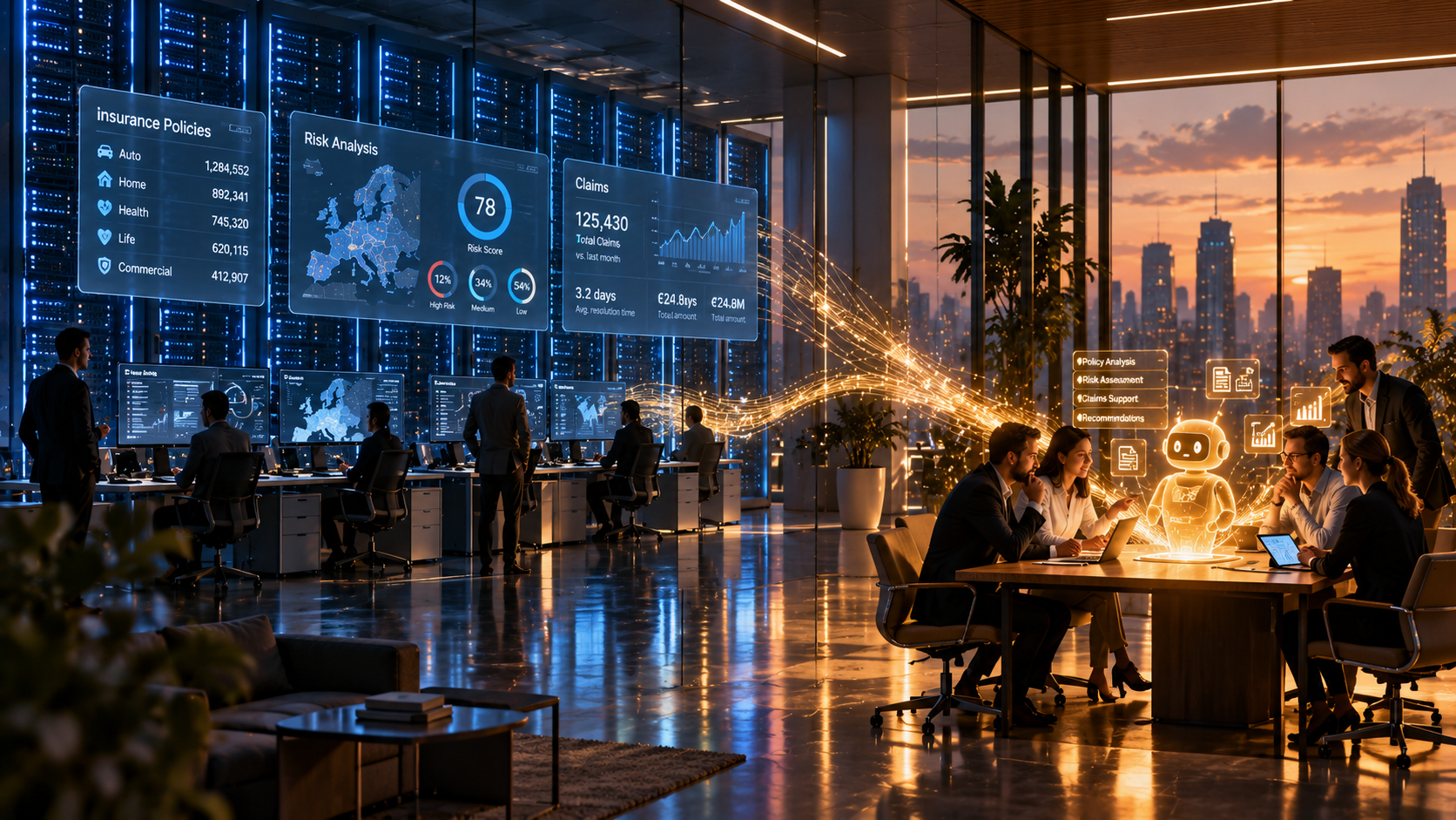 La transformación con IA en seguros requiere equilibrar la inversión tecnológica con el desarrollo de capacidades, formación y nuevos modelos de trabajo en los equipos.